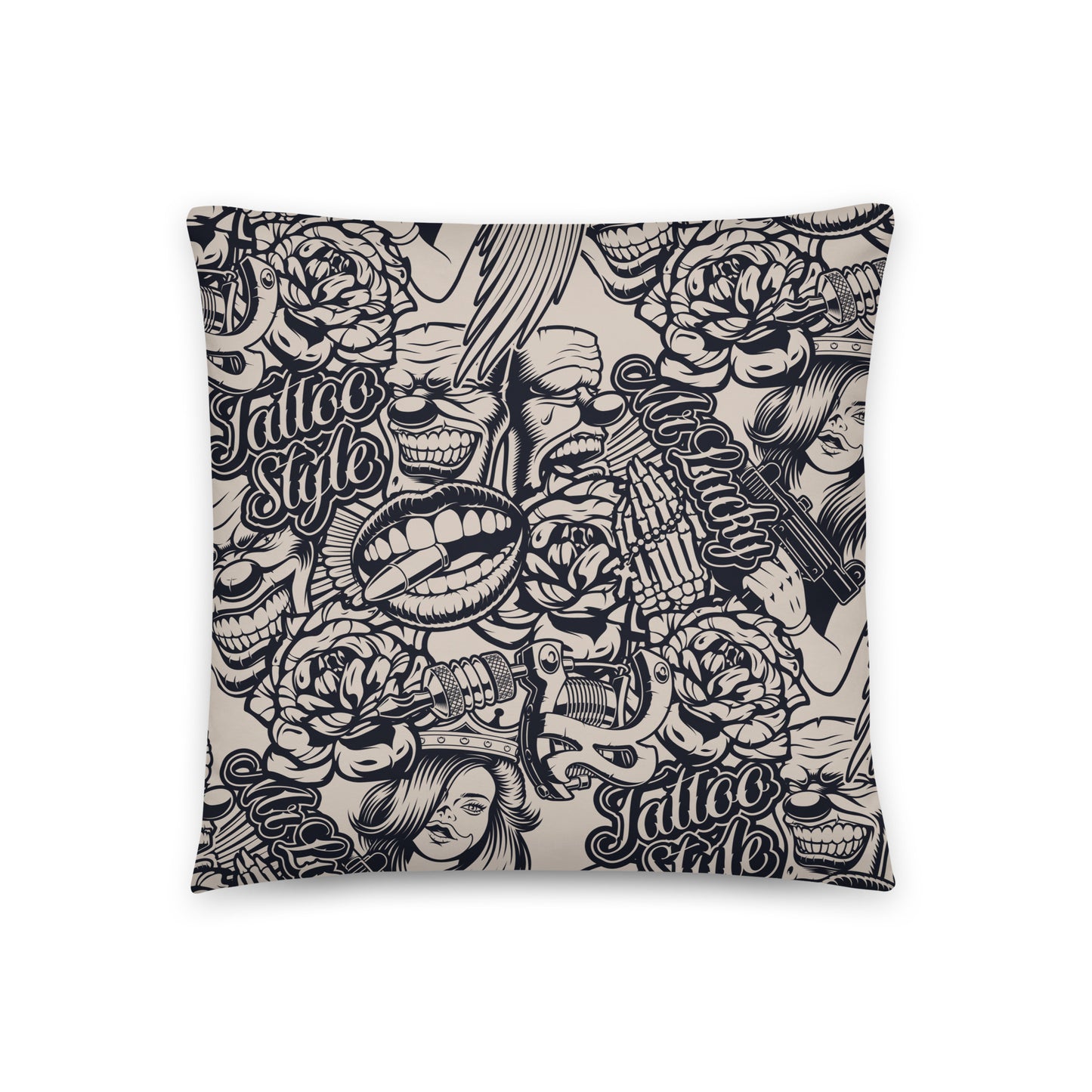 Tattoo Style - Sustainably Made Pillows