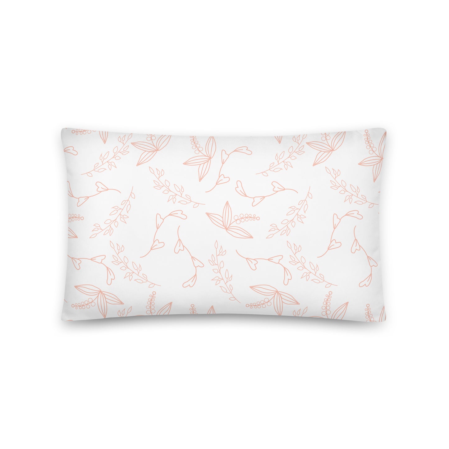 White Floral - Sustainably Made Pillows