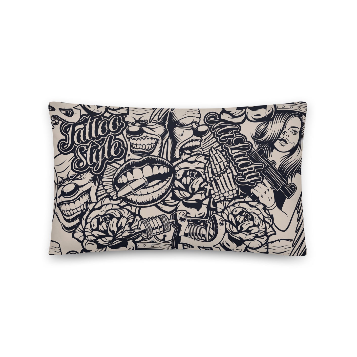 Tattoo Style - Sustainably Made Pillows
