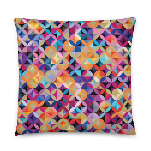 Multicolor Illusions - Sustainably Made Pillows