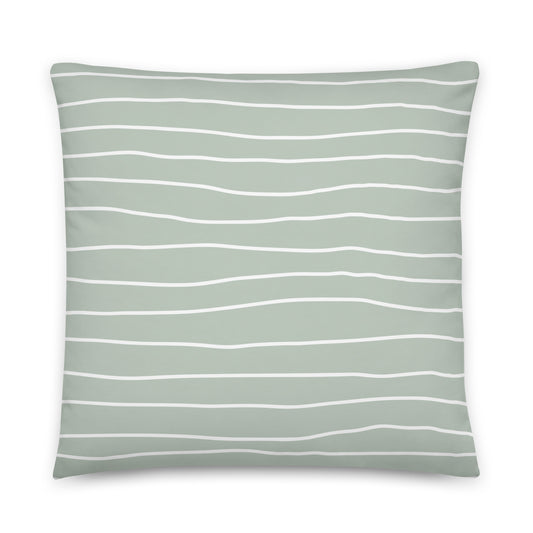 Hand Drawn Lines - Sustainably Made Pillows
