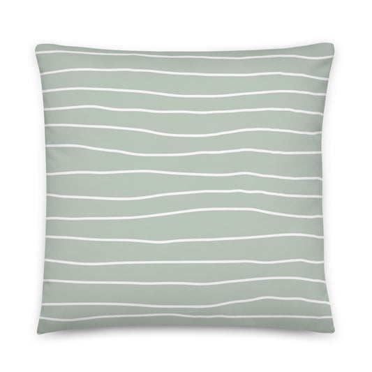 Hand Drawn Lines - Sustainably Made Pillows