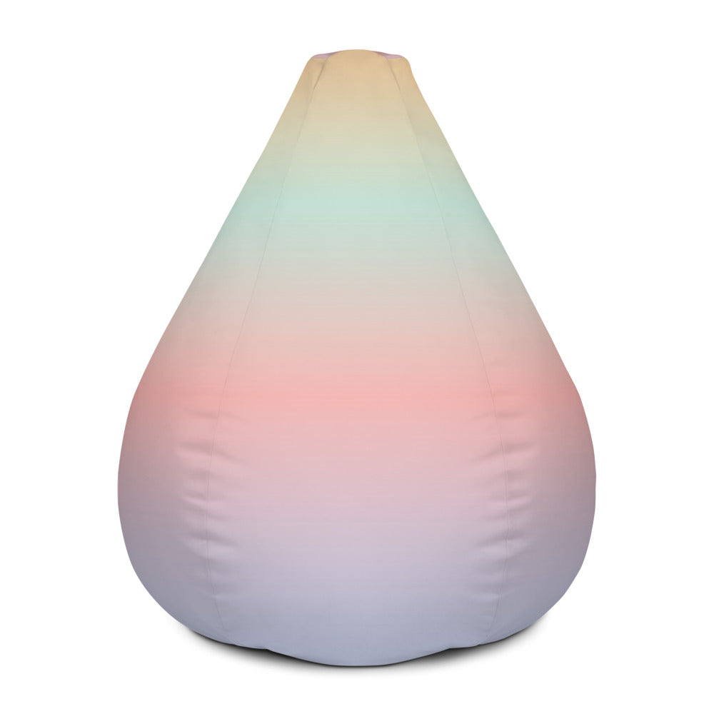 Pastel rainbow - Sustainably Made Bean Bag Chair Cover