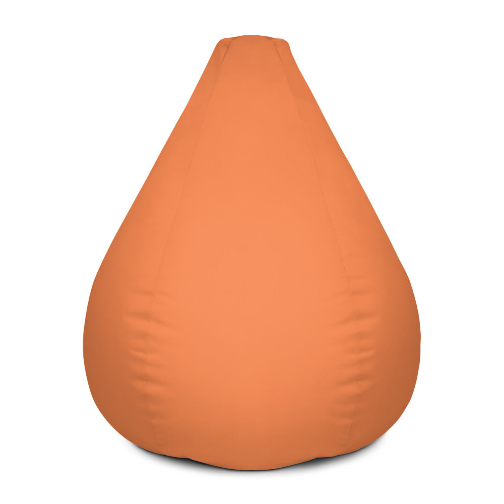 Orange - Sustainably Made Bean Bag Chair Cover
