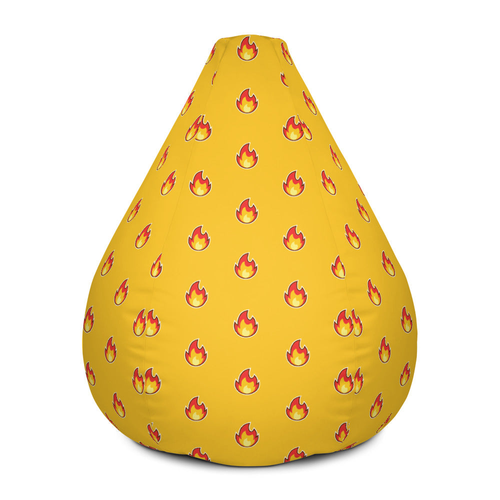 Flames - Sustainably Made Bean Bag Chair Cover