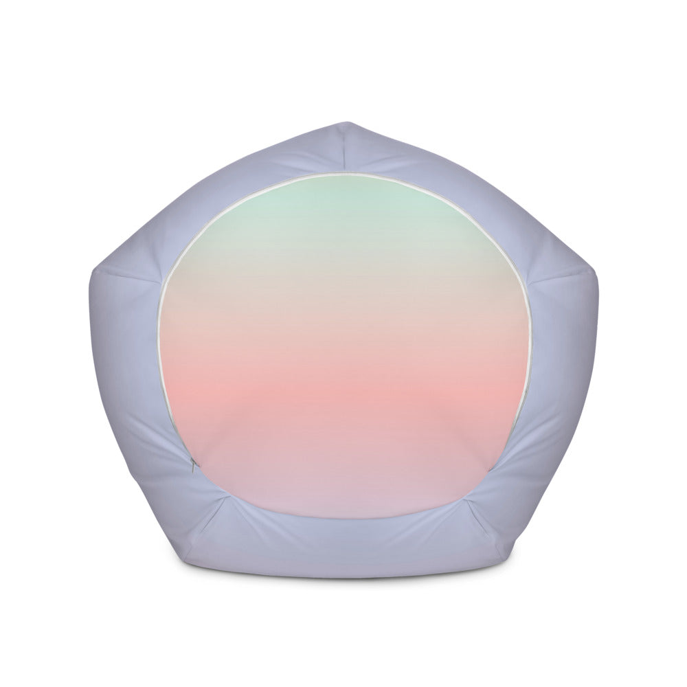 Pastel rainbow - Sustainably Made Bean Bag Chair Cover