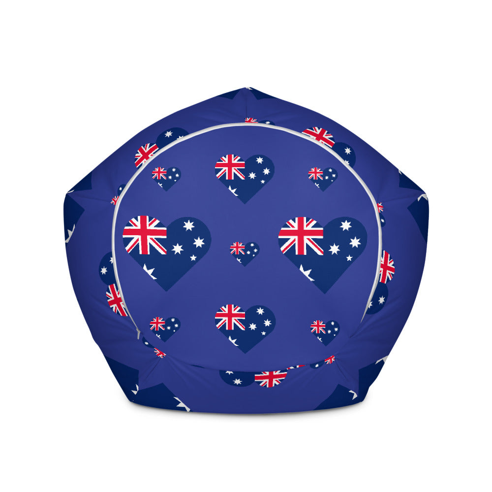 I Love Australia - Sustainably Made Bean Bag Chair Cover