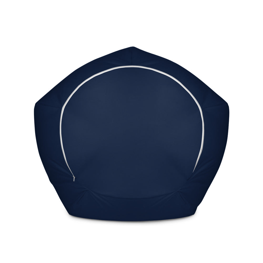 Navy - Sustainably Made Bean Bag Chair Cover