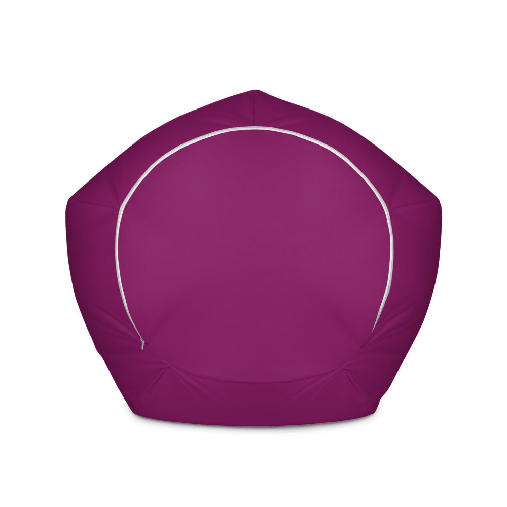 Plum - Sustainably Made Bean Bag Chair Cover