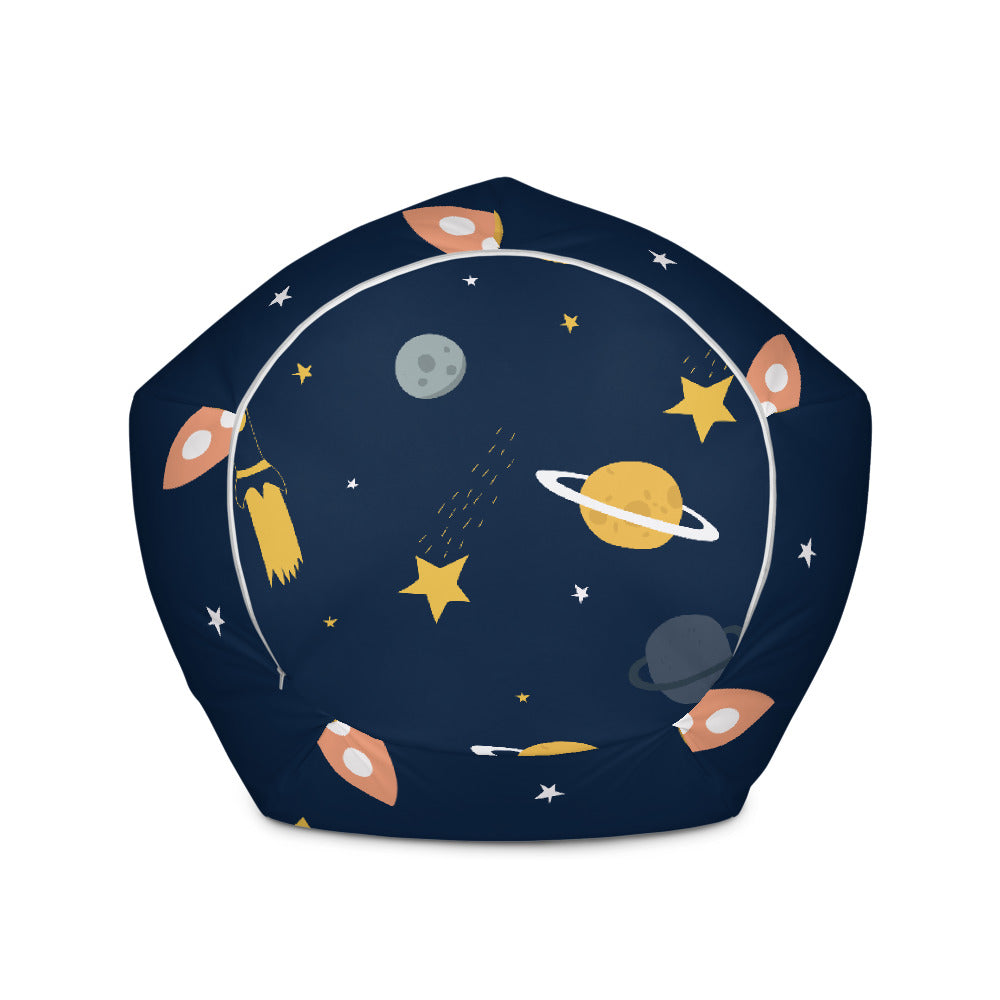 Outer Space - Sustainably Made Bean Bag Chair Cover