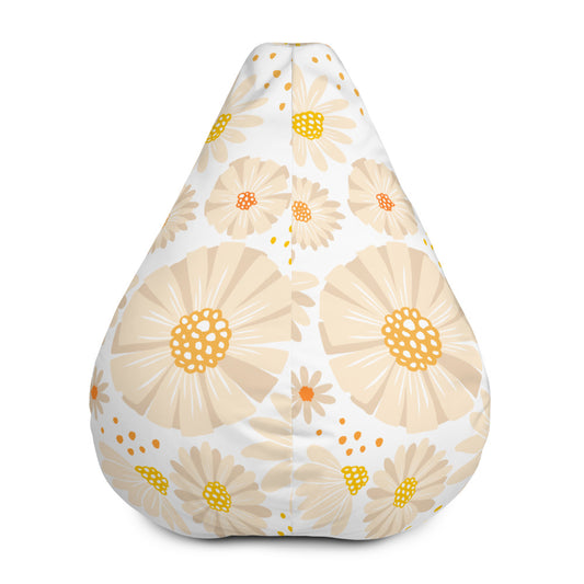 Flowers - Sustainably Made Bean Bag Chair Cover