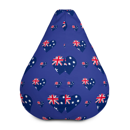 I Love Australia - Sustainably Made Bean Bag Chair Cover