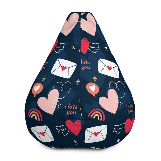 Love Letter - Sustainably Made Bean Bag Chair Cover