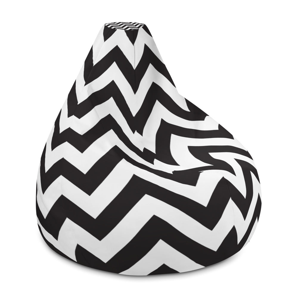 Zig Zag - Sustainably Made Bean Bag Chair Cover