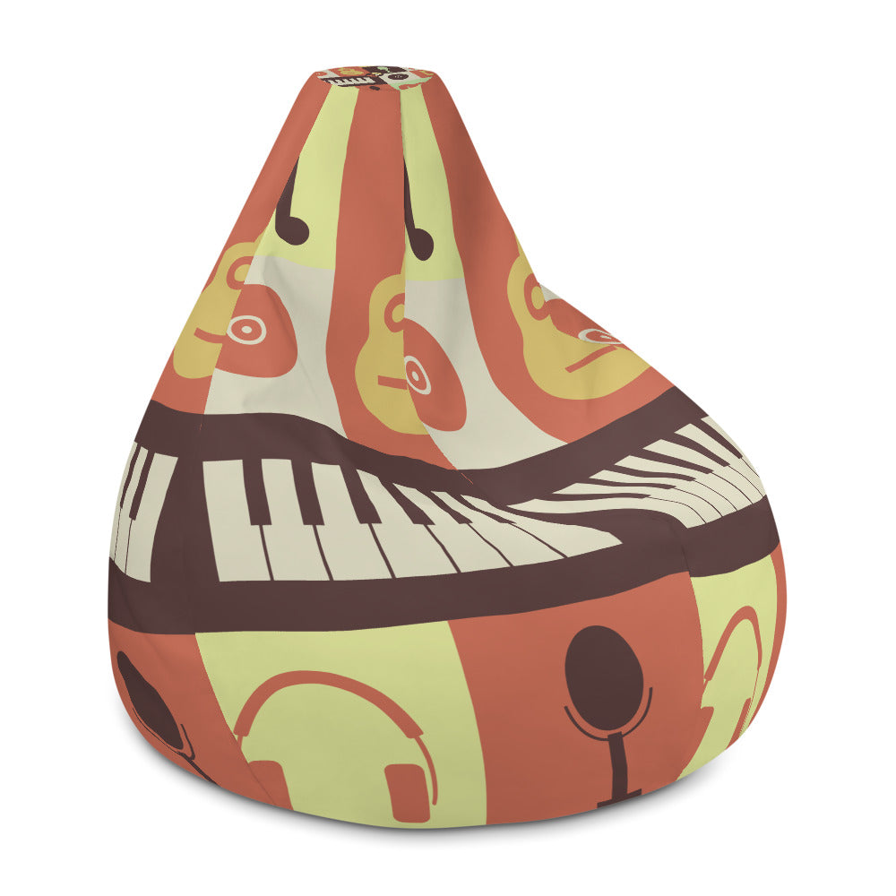 Music - Sustainably Made Bean Bag Chair Cover