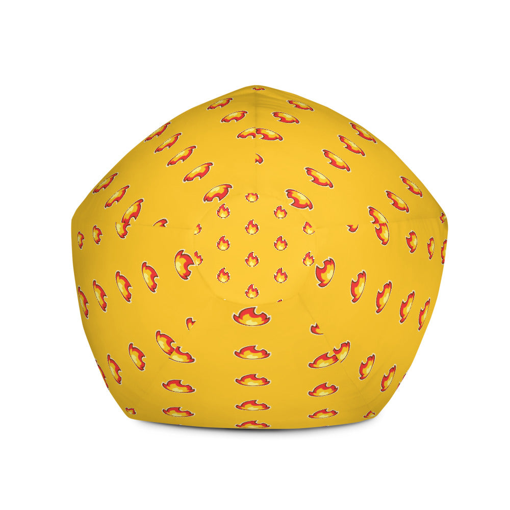 Flames - Sustainably Made Bean Bag Chair Cover