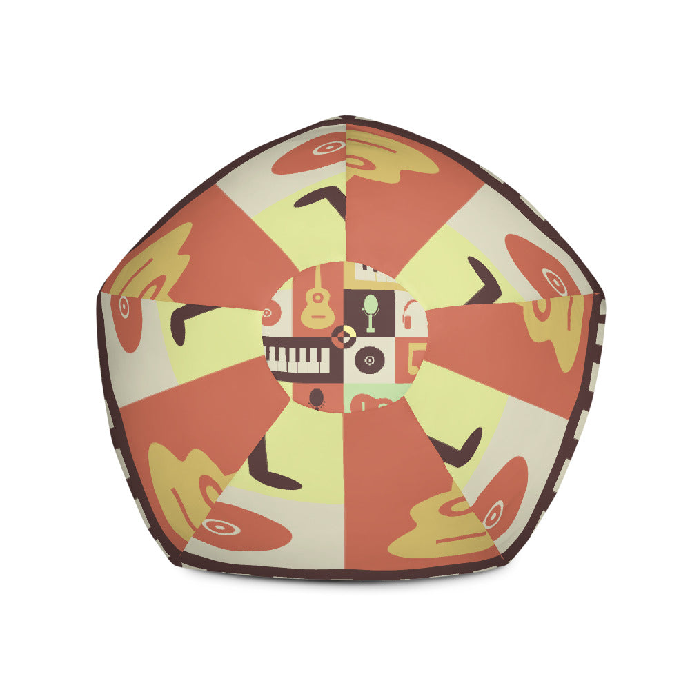 Music - Sustainably Made Bean Bag Chair Cover