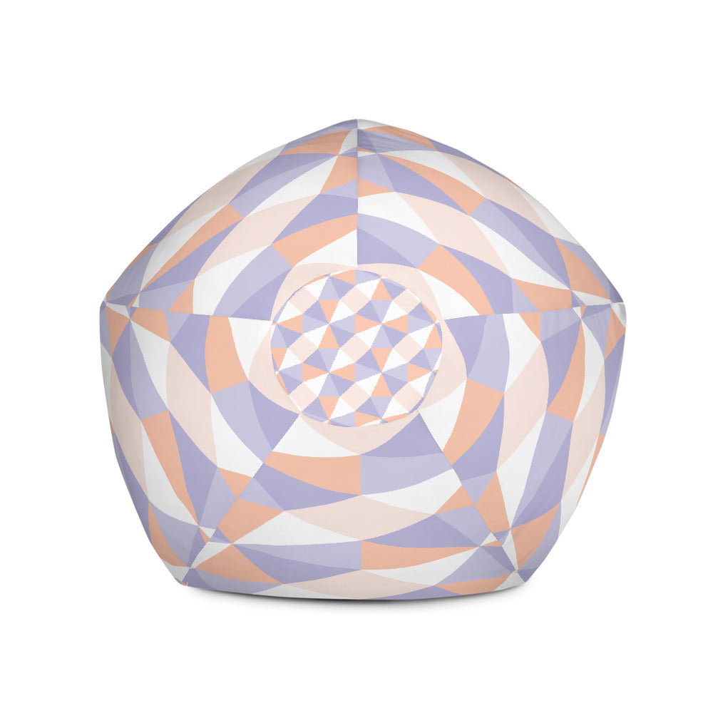 Optical Effect - Sustainably Made Bean Bag Chair Cover