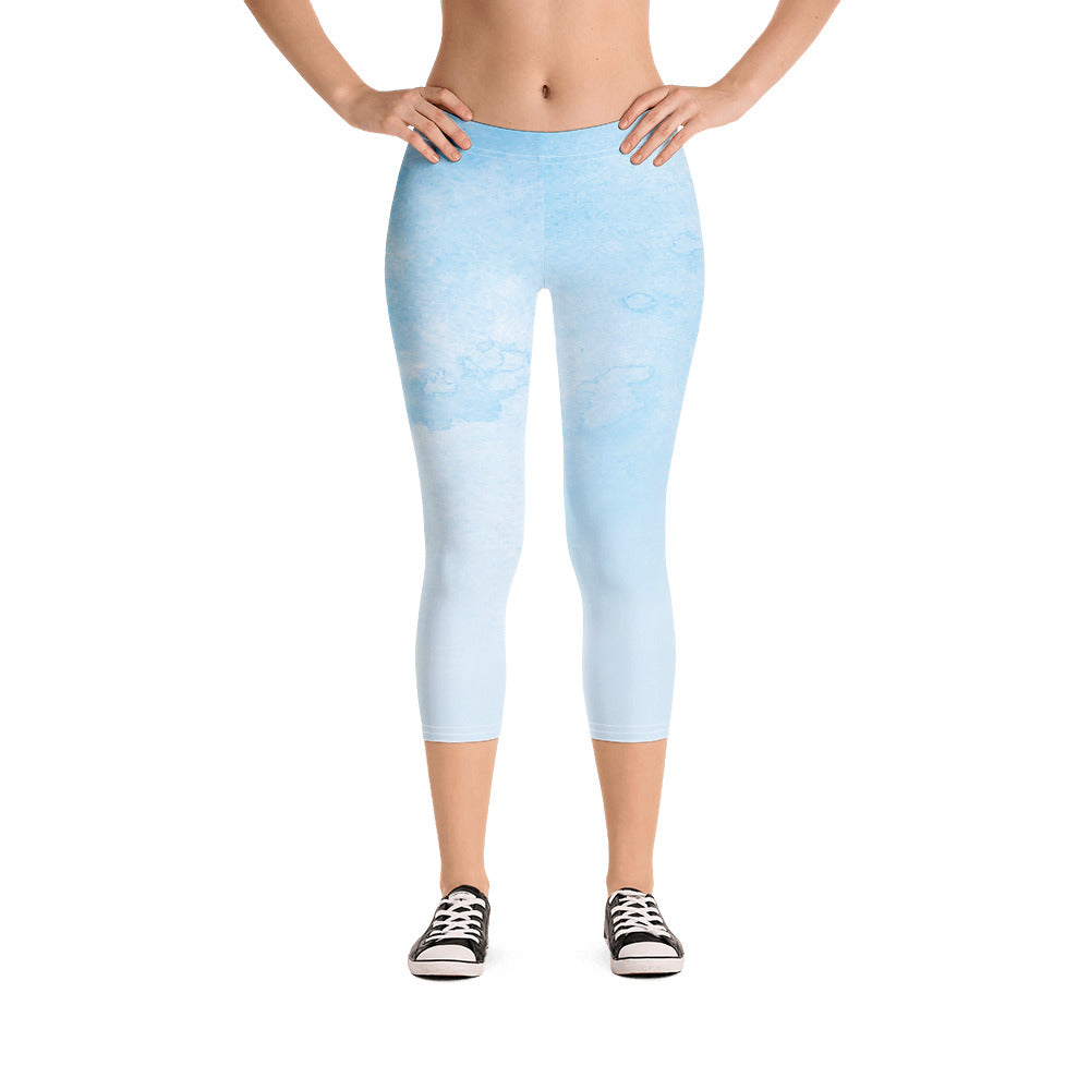 Water Color Abstract 2 - Sustainably Made Leggings