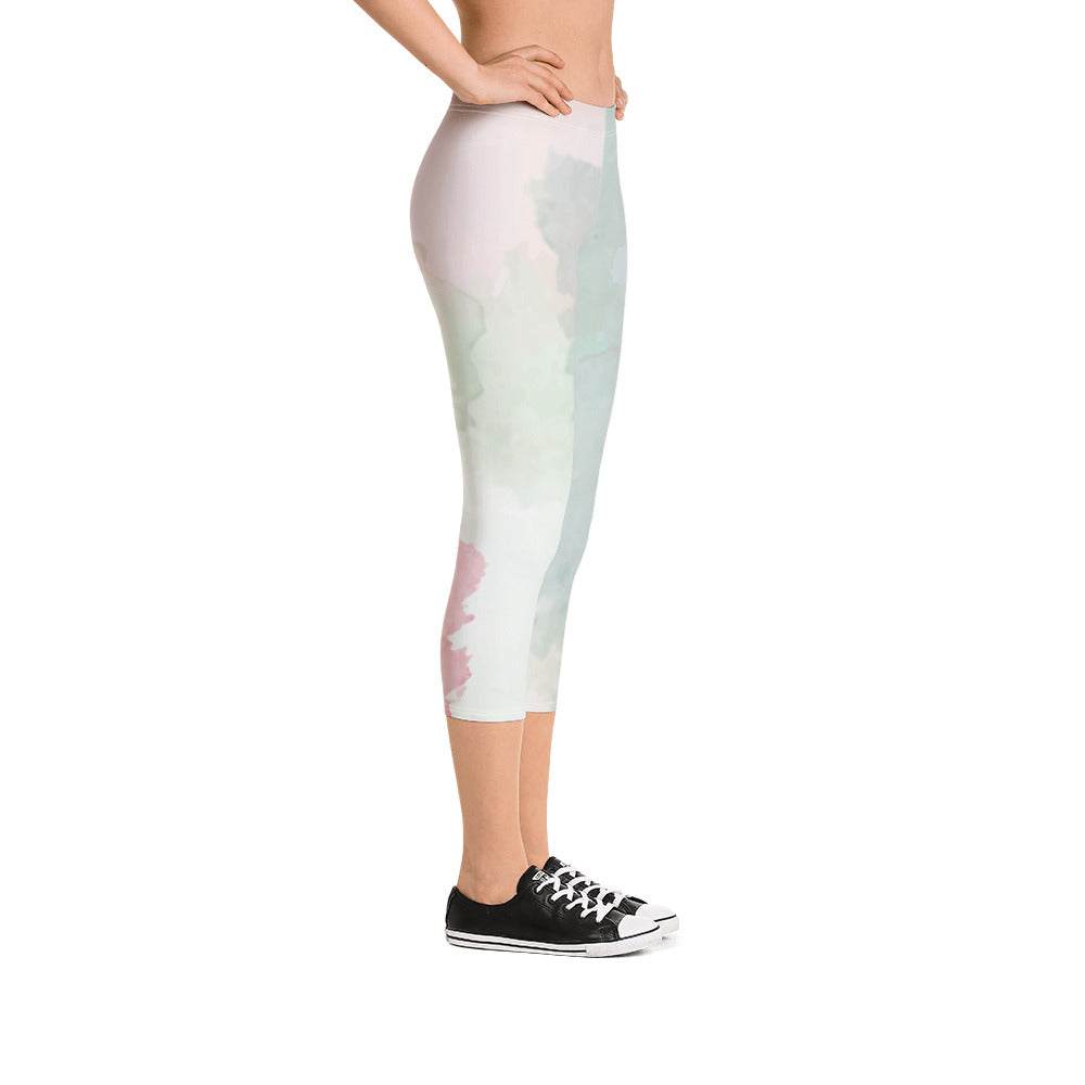 Water Color Abstract - Sustainably Made Leggings