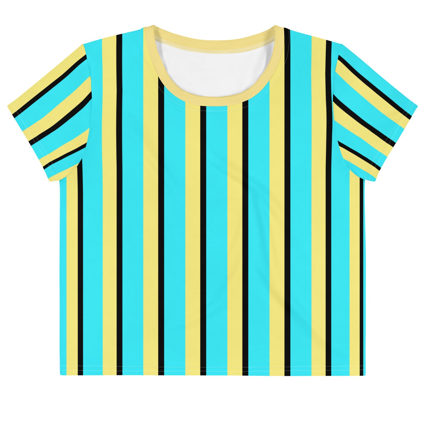 Vintage Stripes - Inspired By Harry Styles - Sustainably Made Crop Tee