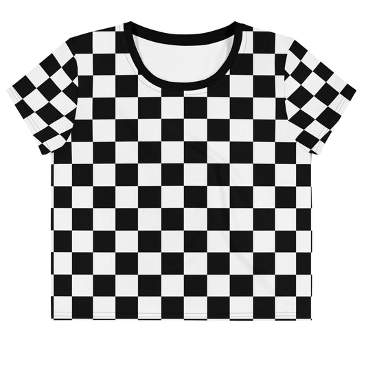 Checkmate - Inspired By Harry Styles - Sustainably Made Crop Tee