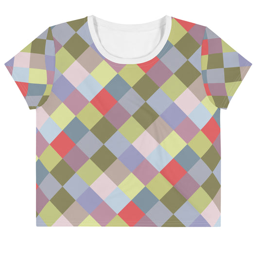 Colorful - Inspired By Harry Styles - Sustainably Made Crop Tee