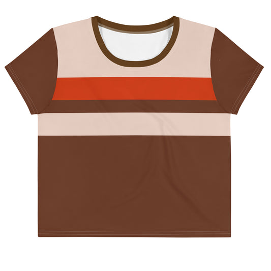 Retro Ambiance - Inspired By Taylor Swift - Sustainably Made Crop Tee