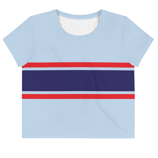 Retro Vibes - Inspired By Taylor Swift - Sustainably Made Crop Tee