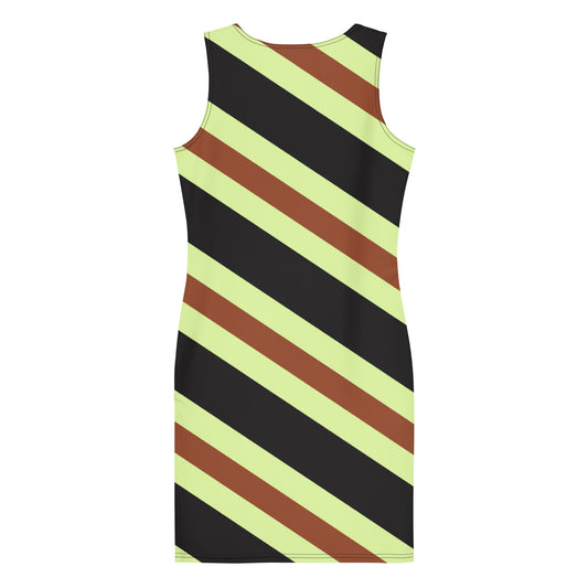 Retro Stripes - Inspired By Harry Styles - Sustainably Made Dress