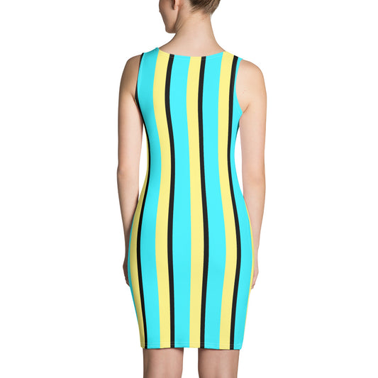 Vintage Stripes - Inspired By Harry Styles - Sustainably Made Dress