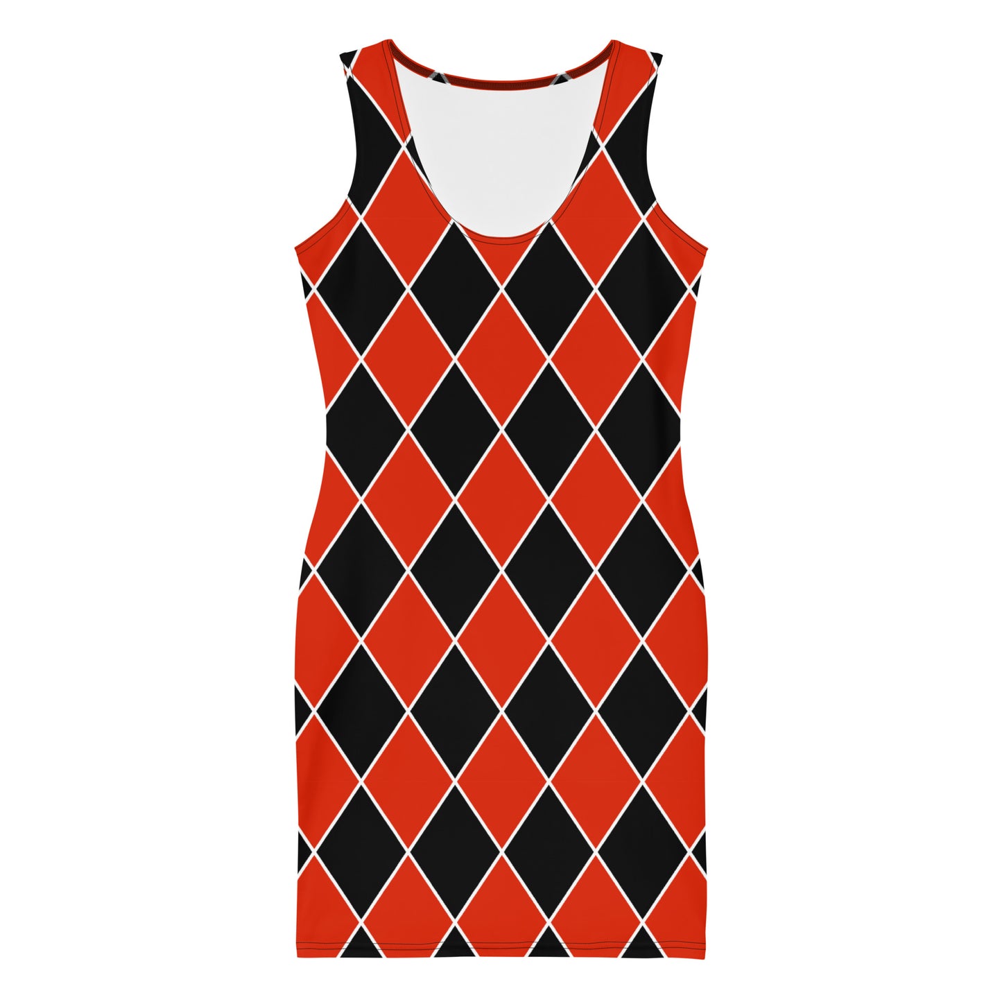 Red Diamond - Inspired By Harry Styles - Sustainably Made Dress