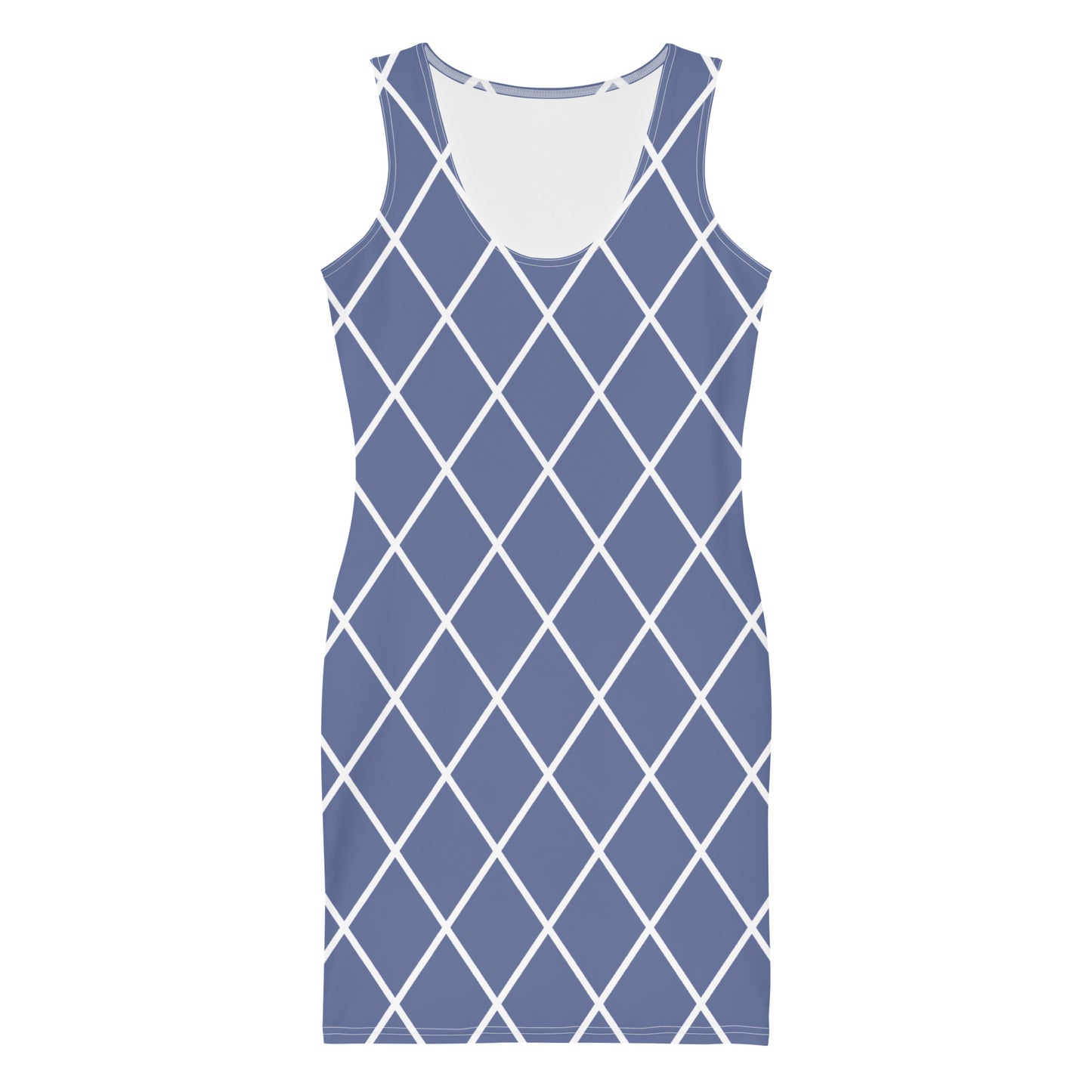 Vintage Blue Purple - Inspired By Harry Styles - Sustainably Made Dress