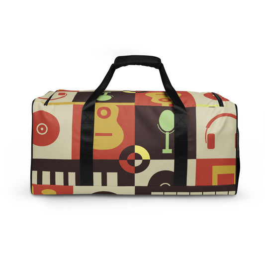 Music - Sustainably Made Duffle Bag