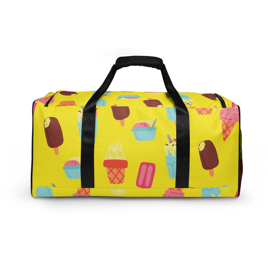 Summertime Ice Cream - Sustainably Made Duffle Bag