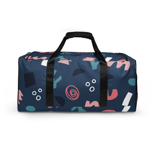 Abstract Shape - Sustainably Made Duffle Bag
