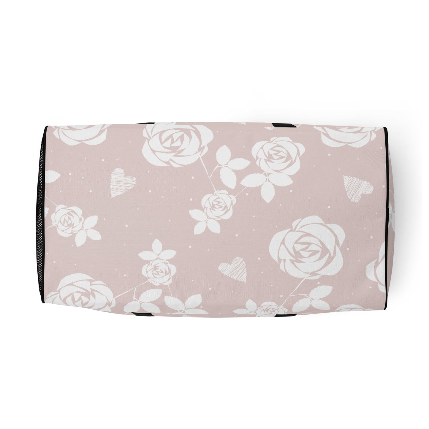 Baby Pink Floral - Sustainably Made Duffle Bag