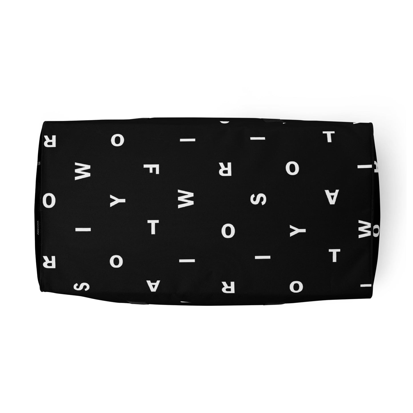 Letter Black - Inspired By Taylor Swift - Sustainably Made Duffle bag
