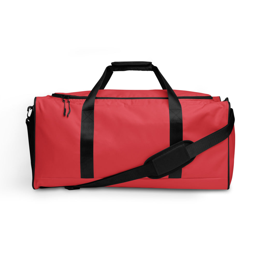 Brave Red - Sustainably Made Duffle Bag
