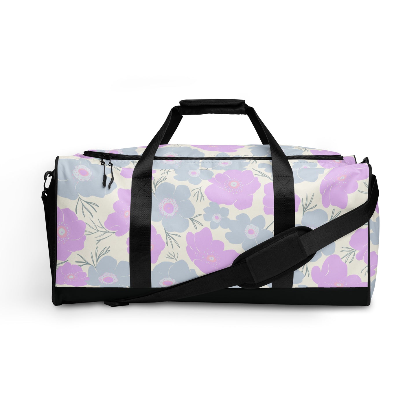 Pastel Floral - Sustainably Made Duffle Bag
