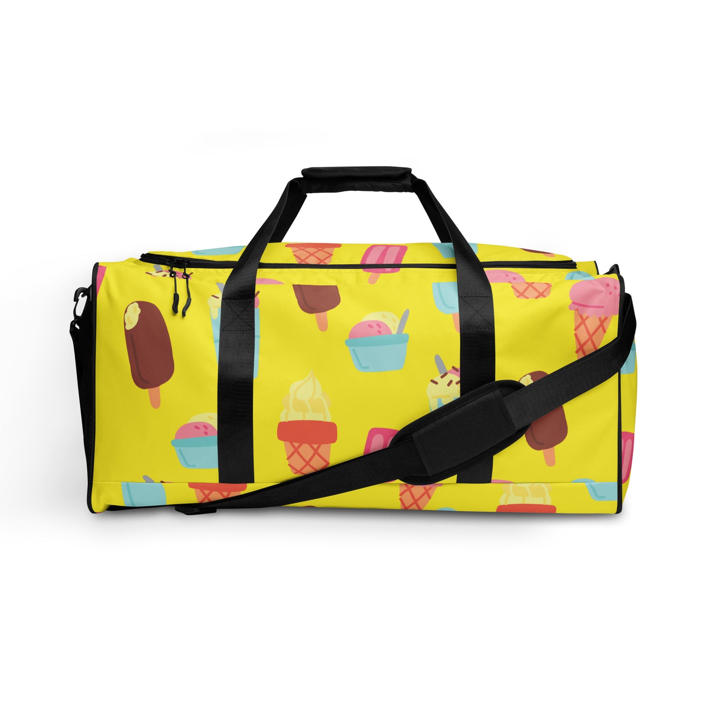 Summertime Ice Cream - Sustainably Made Duffle Bag