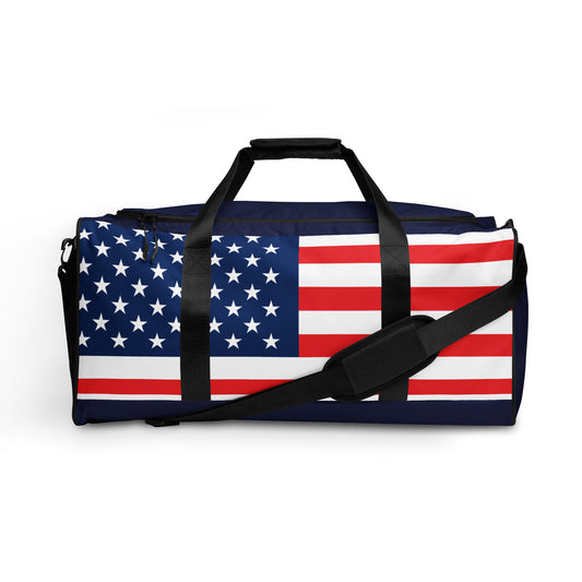 U.S.A Flag - Sustainably Made Duffle Bag