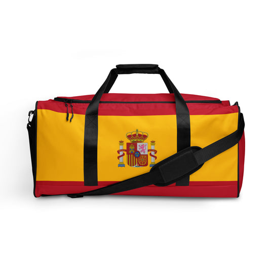 Spain Flag - Sustainably Made Duffle Bag