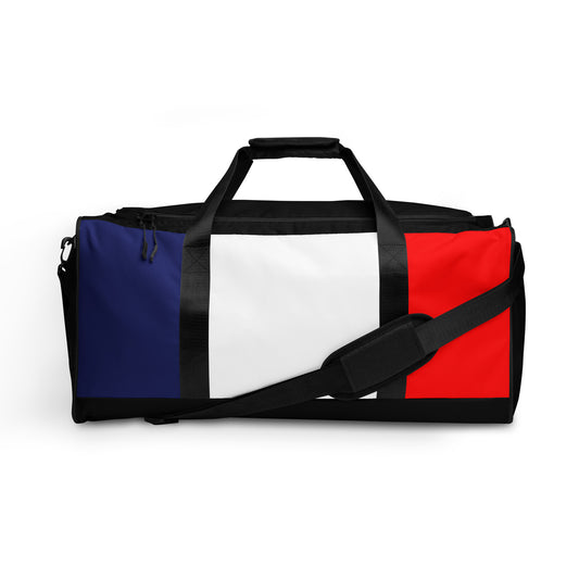 France Flag - Sustainably Made Duffle Bag