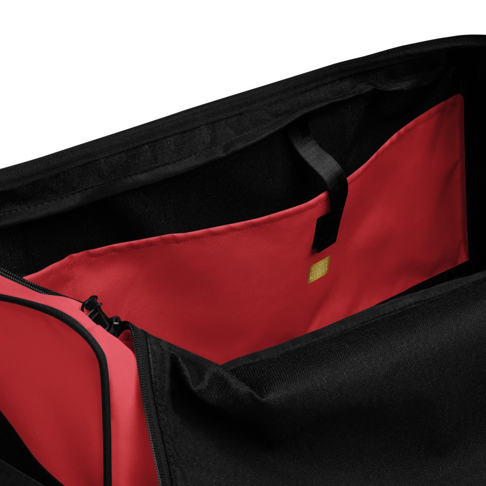 Brave Red - Sustainably Made Duffle Bag