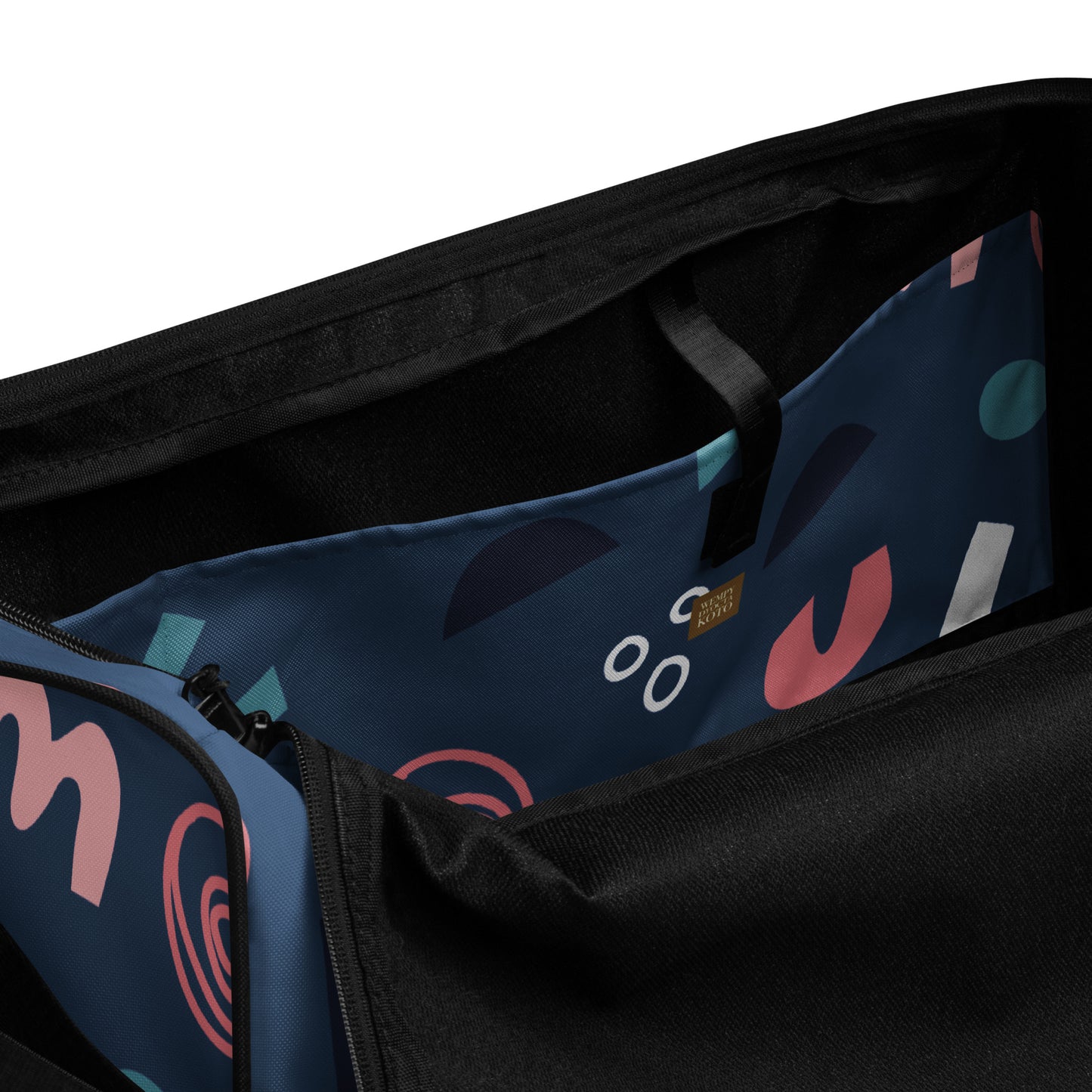 Abstract Shape - Sustainably Made Duffle Bag
