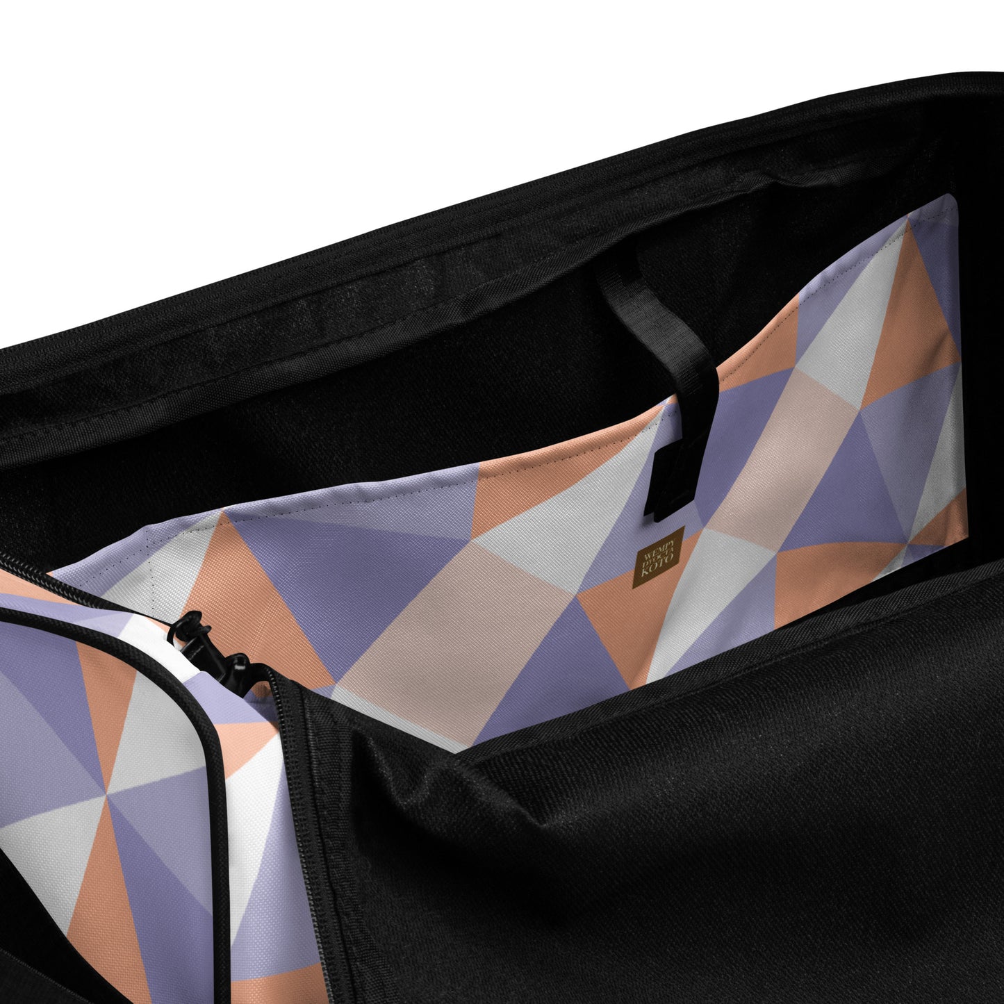 Optical Effect - Sustainably Made Duffle Bag