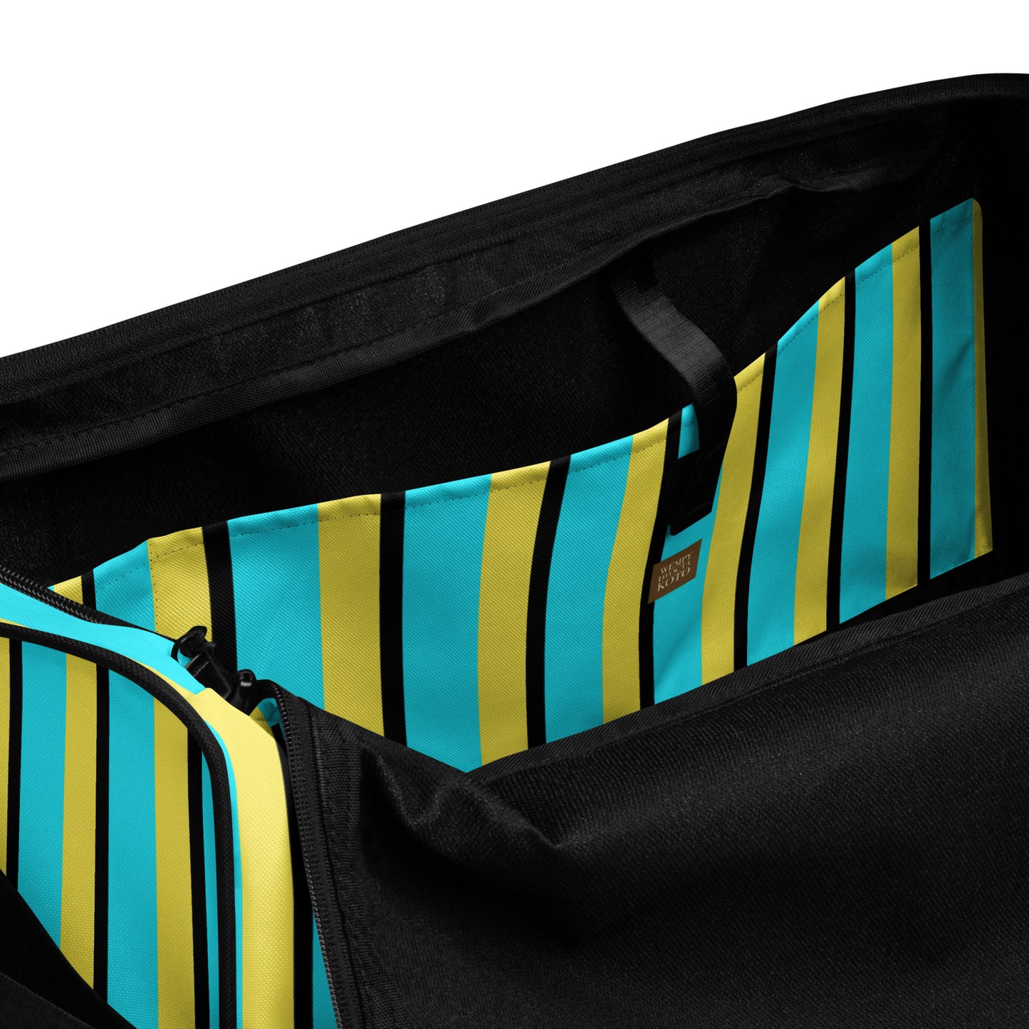 Vintage Stripes - Inspired By Harry Styles - Sustainably Made Duffle bag