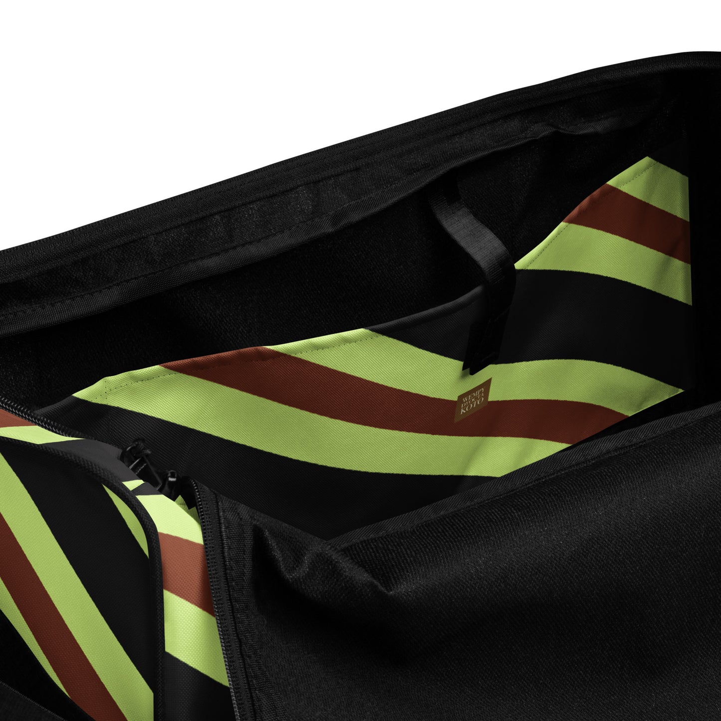 Retro Stripes - Inspired By Harry Styles - Sustainably Made Duffle bag