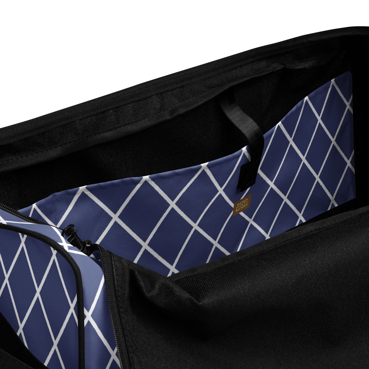 Vintage Blue Purple - Inspired By Harry Styles - Sustainably Made Duffle bag